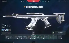 Conta FA Valorant Lv210 Com Bundle Kuronami + passes + Skins