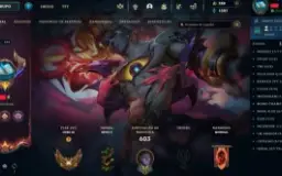 Conta de LOL Gold pra Platina + de 270 skins e 10 prestigios