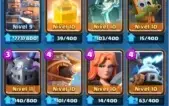 Conta Clash Royale XP 12 Arena 12 Liga 1
