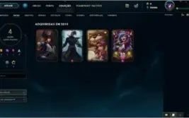 Conta league of legends low lvl