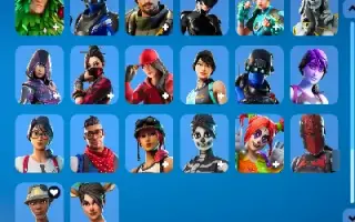 Conta Fortnite OG | Glow + Renegade | 80 skins | Full acesso
