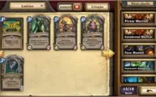 Conta Hearthstone, Muitas cartas lendarias e fundos antigos