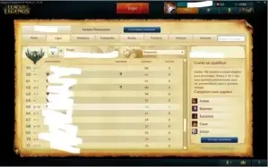 Conta prata V 64 Champions 12 SKINS
