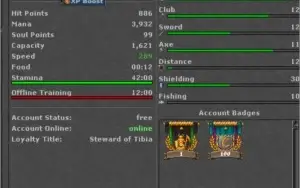 Elder druid 150 ml 70 na barra + rp 102 skill 90 na barra