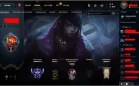 CONTA LEAGUE OF LEGENDS DIAMANTE 2 BOM MMR