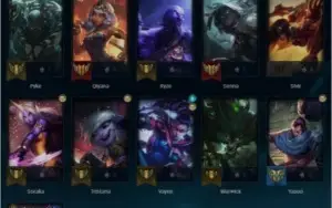 CONTA LEAGUE OF LEGENDS DIAMANTE 2 BOM MMR