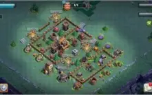 Conta Clash Of Clans Cv 9 Semi - Full