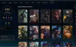 695 skins