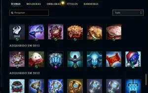 Conta 2012 com itens e skin raras (vitoriosas) 75%