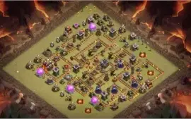 CV 10 CLASH OF CLANS RAINHA 40 REI 36 INDO 37 CONTA TOP