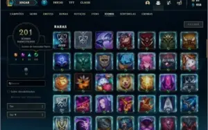 Conta Platina com Twtich medieval + Warwick Cinzento