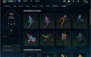 Conta Platina com Twtich medieval + Warwick Cinzento
