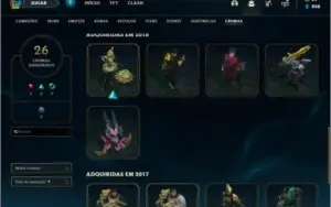 Conta Platina com Twtich medieval + Warwick Cinzento