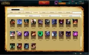 CONTAS DE LEAGUE OF LEGENDS 54 CHAMPS - 3 SKINS PLATINA V