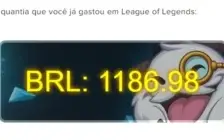 1186 reais gastos - 169 skins - plat IV honra 5 na season 9
