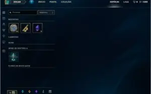 Conta LoL Ouro IV
