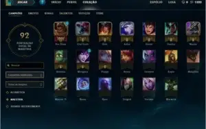 Conta LoL Ouro IV