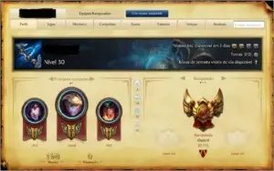 Conta Gold V com 35 champ e 4 skins com 3217 de ip 20 PDL.