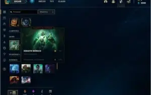 Conta platina 3 com 36 champs por 41 R$