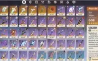 11 char 5*|Total 31 char | 8 Armas 5*