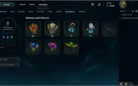 Conta GOLD 4, Skins Vitoriosas, Muitos Espólios e EA