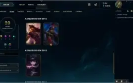 Conta GOLD 4, Skins Vitoriosas, Muitos Espólios e EA