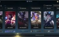 Conta Wild Rift Grão Mestre + conta LoL PC