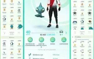 Conta Pokemon Go Nível 40