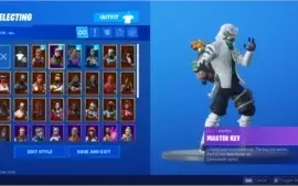 Conta de fortnite, parei de jogar na s8. ver detalhes