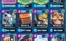 conta clasy royale  Nível 13, 344943 Mil Gold e 1915 Gemas
