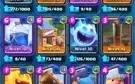 conta clasy royale  Nível 13, 344943 Mil Gold e 1915 Gemas