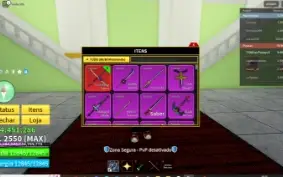 Conta Blox Fruits god human + CDK + SG + 9,6M DE BOUNTY
