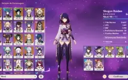Conta Genshin Ar52  - 12Drop 5* - Raiden C1 + Info Descrição
