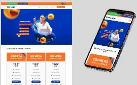 Site profissional para provedor de internet