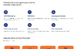 Site profissional para provedor de internet