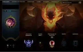 Conta LoL Diamante 3