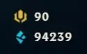 Conta de lol c/ 768 skins
