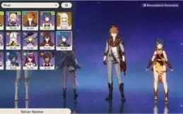 Conta Genshin Impact AR 33 2 personagens 5*