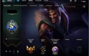 Conta League Of Legends - Gold - Level 63