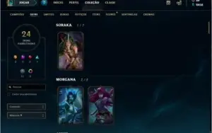 Conta League Of Legends - Gold - Level 63