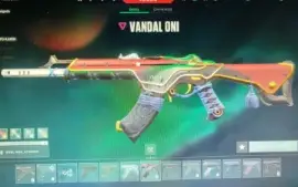 Conta Valorant Diamante 2 Kit Oni