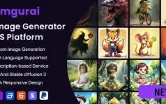 Imgurai Script Saas Criação de Imagens IA envio auto 24/7