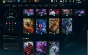 Ferro 2 com 55 Champs e 14 Skins