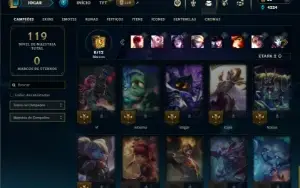 Ferro 2 com 55 Champs e 14 Skins