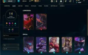 Ferro 2 com 55 Champs e 14 Skins