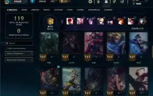 Ferro 2 com 55 Champs e 14 Skins