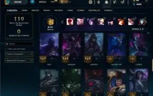 Ferro 2 com 55 Champs e 14 Skins