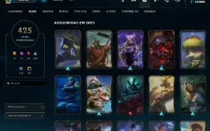 Conta valorant + lol (425 skins, todas as ultimates!) + de 3