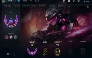 Conta Mestre - Smurf LOL (league of legends) ELOMOON