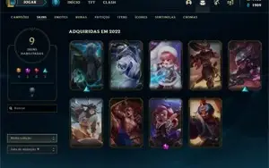 Conta Mestre - Smurf LOL (league of legends) ELOMOON